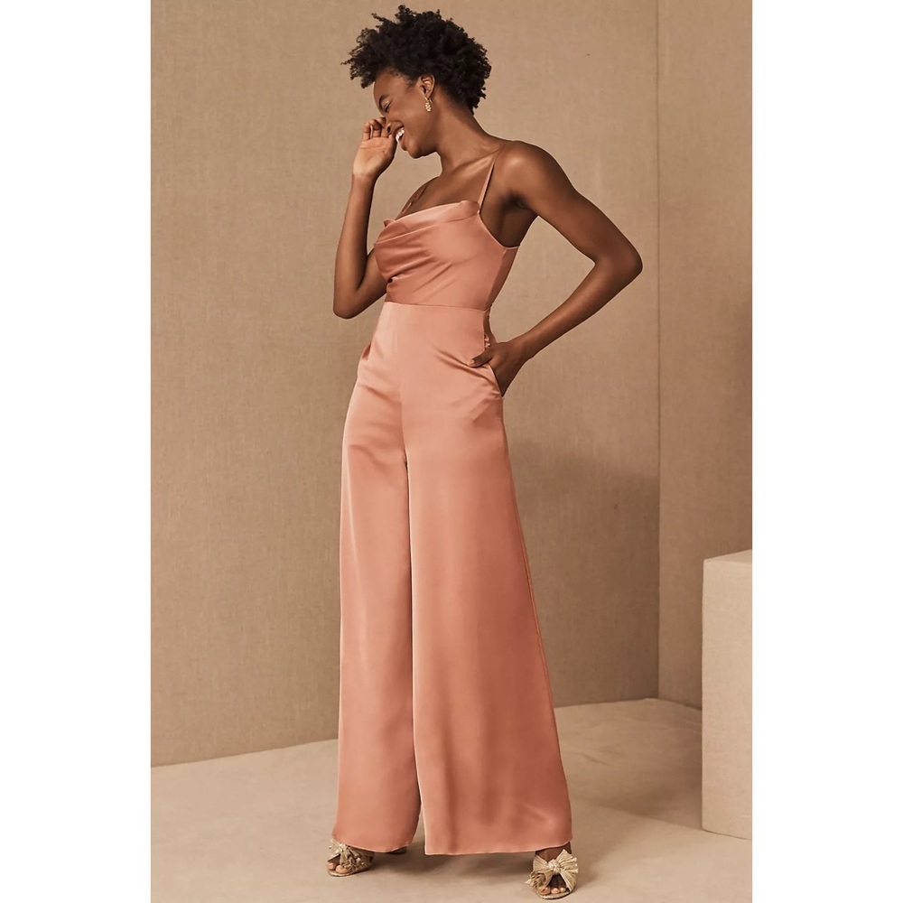 BHLDN Fame and Partners Thais Jumpsuit in Sedona NWT